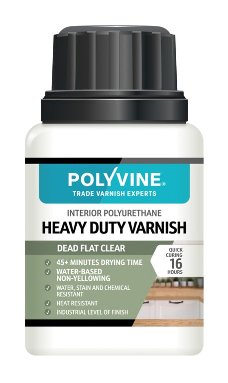 Polyvine Heavy Duty Varnish Dead Flat