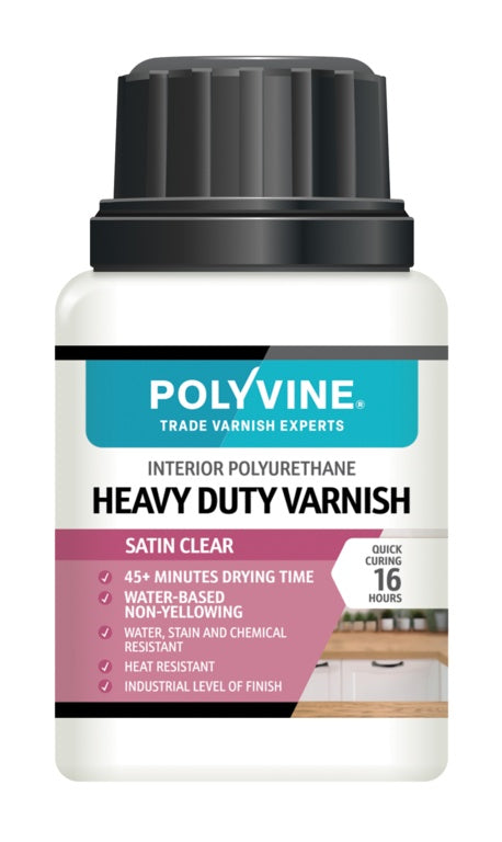 Polyvine Heavy Duty Varnish Satin