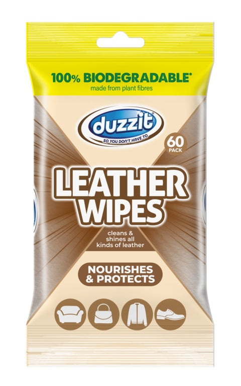 Duzzit Leather Cleaning Wipes 50 Pack