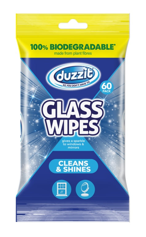 Duzzit Glass Wipes 50 Pack