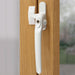 Era Window Handle R/H Locking White