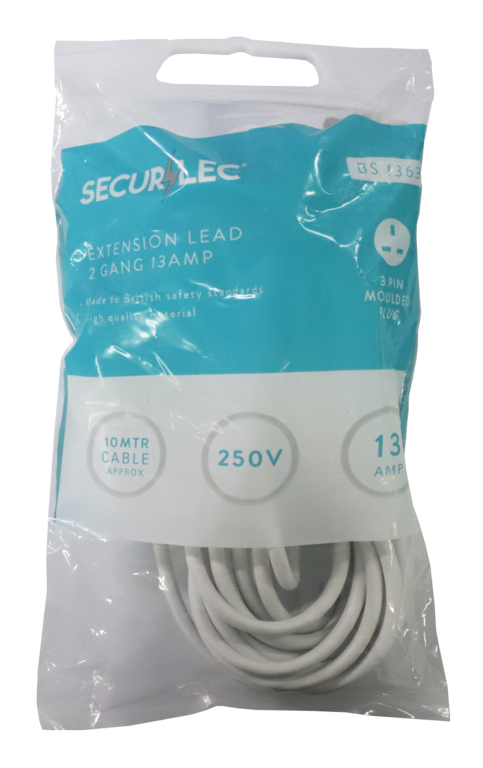 Securlec 2 Gang Extension Lead