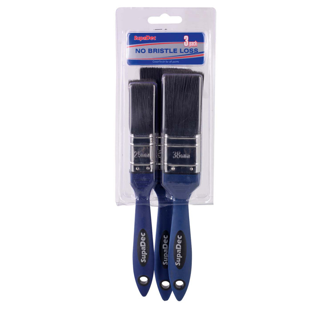 Supa Dec No Bristle Loss Brush Set 3 Piece