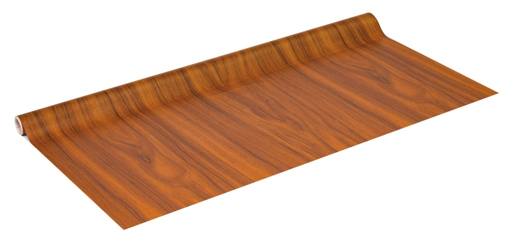 D C Fix�� Self Adhesive Film Golden Walnut 45cm X 2m
