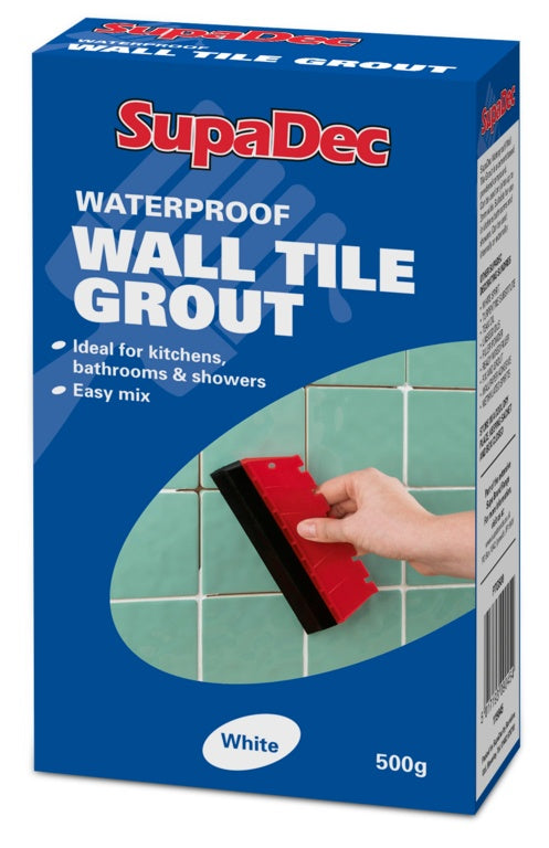 Supa Dec Waterproof Wall Tile Grout 500g