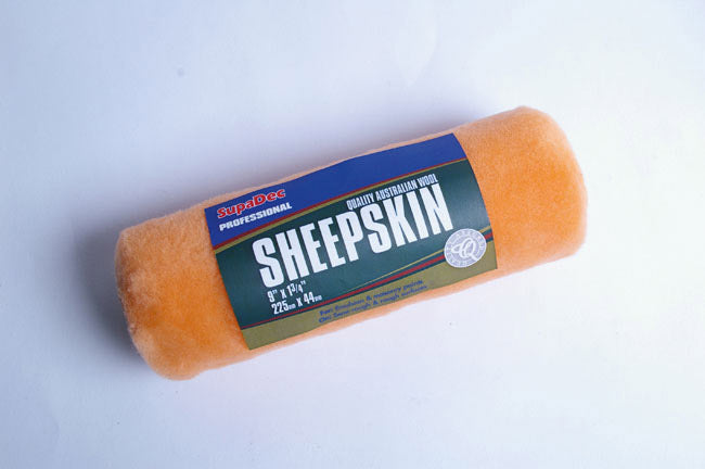 Supa Dec Sheep Skin Roller Refill 9" X 1.75" / 255mm X 44mm