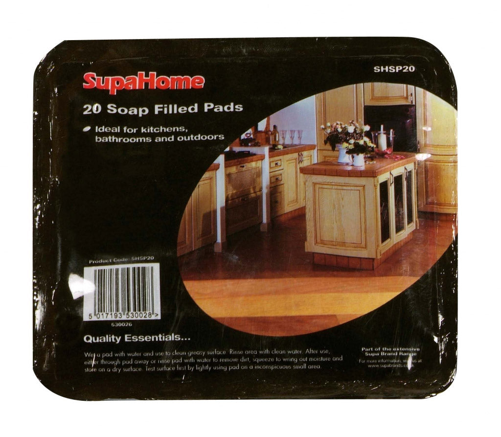 Supa Home Soap Filled Pads