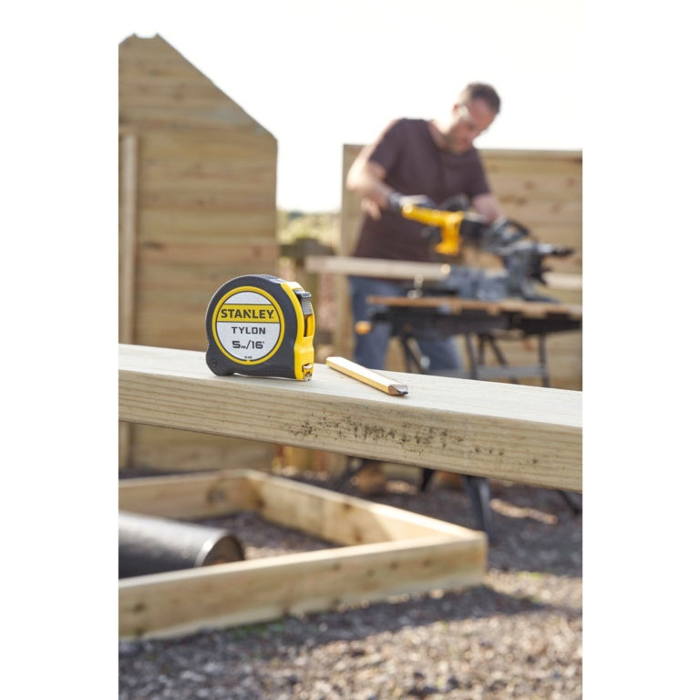 Stanley Measuring Metric/Imperial Tape Length: 5m (16ft) X Width: 19mm