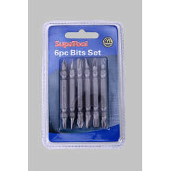 Supa Tool Double End Power Bits 6 Piece