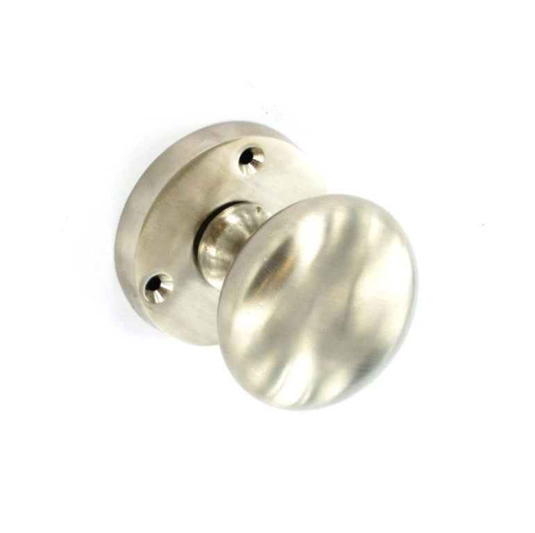 Securit Brushed Nickel Mortice Knobs (Pair) 60mm