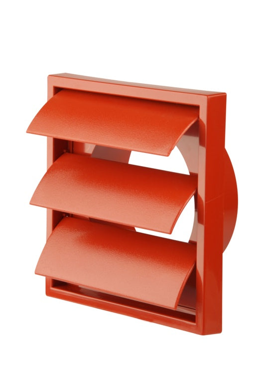 Manrose Gravity Grill 4" Terracotta