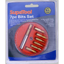 Supa Tool Power Bits 7 Piece