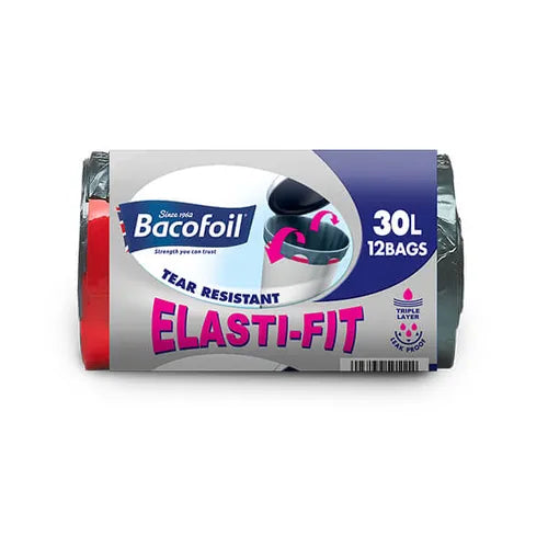 Bacofoil Elasti Fit 30 L Pack Of 12