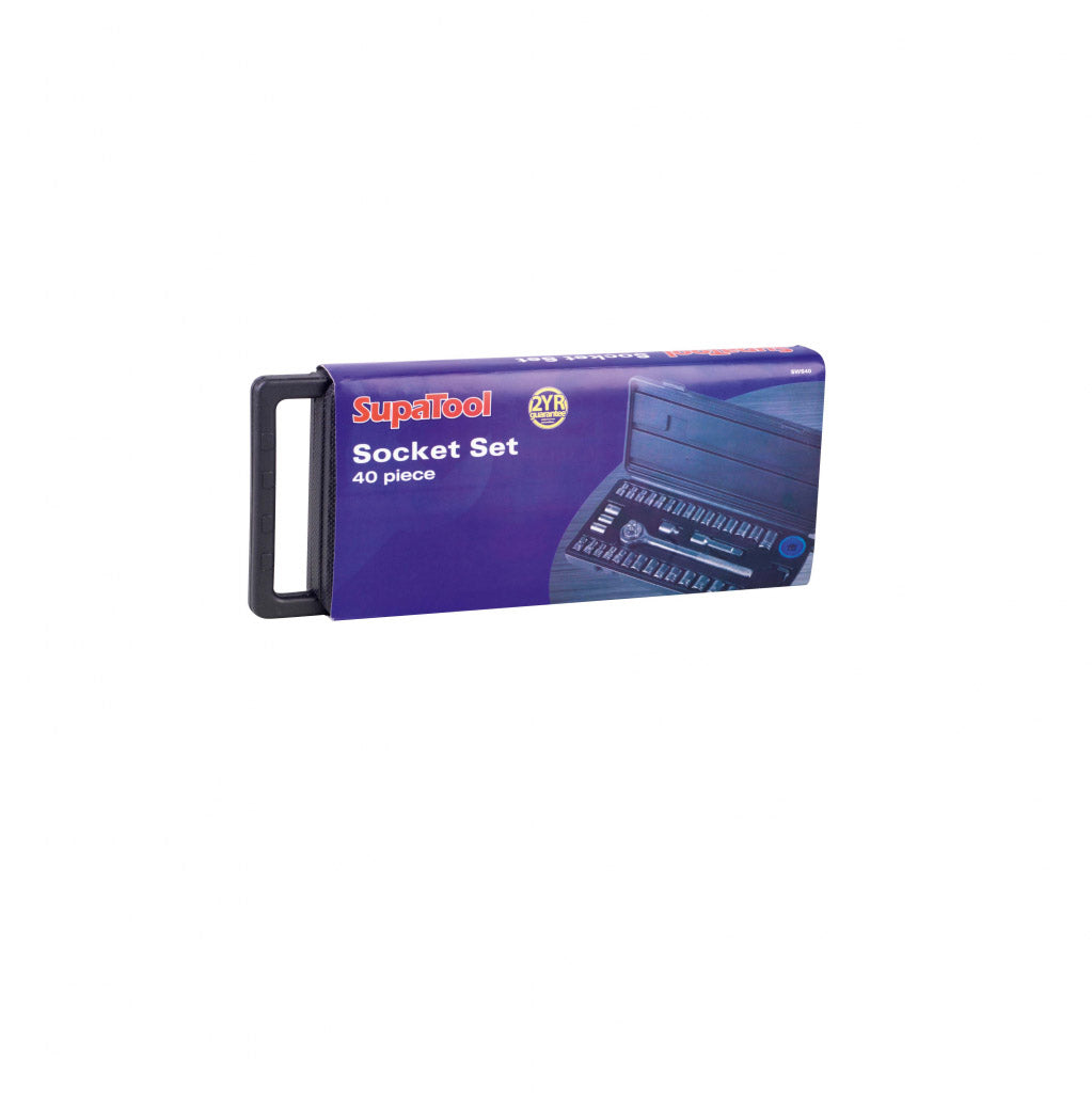 Supa Tool Socket Set 40 Piece