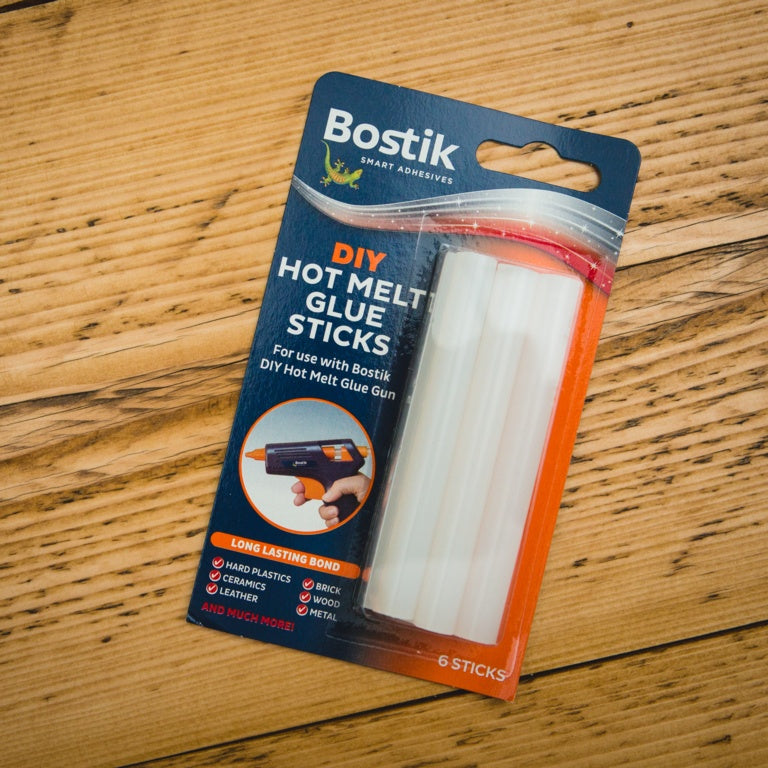 Bostik Diy Hot Melt Glue Gun Sticks (6 X 100mm)