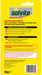 Yellow Solvite wallpaper repair adhesive packaging card with product instructions, barcode, and 56g weight printed on a white background.