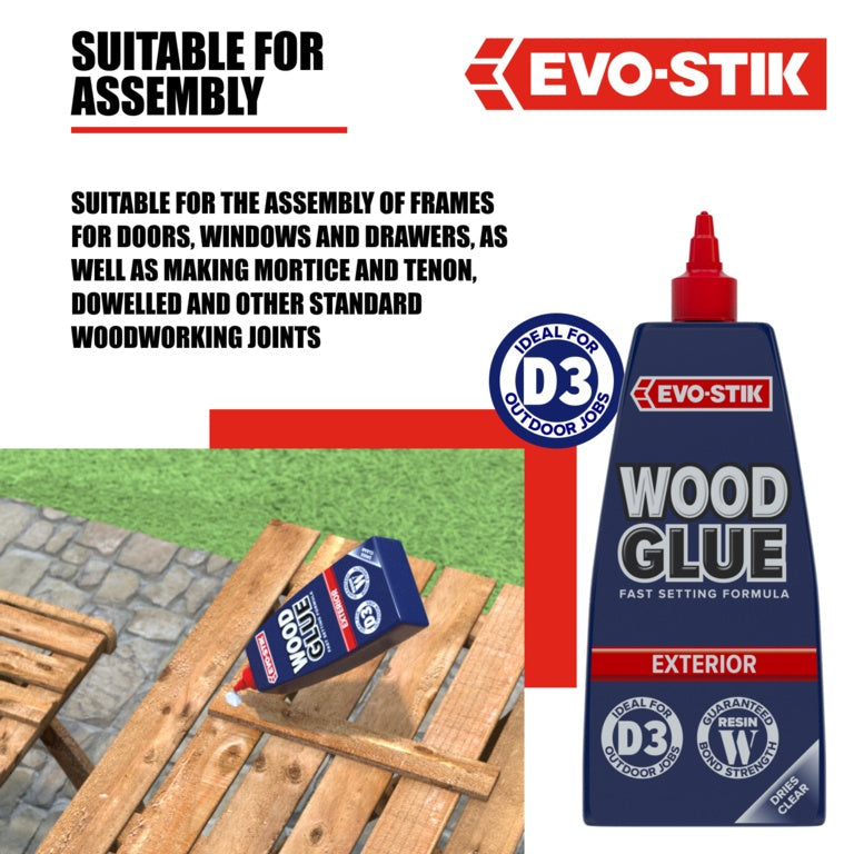 Evo-Stik Resin 'W' Weatherproof Wood Adhesive (Exterior)