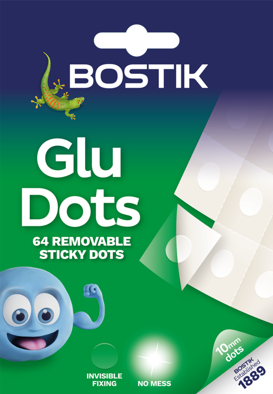 Bostik Glu Dots Removable Pack 64