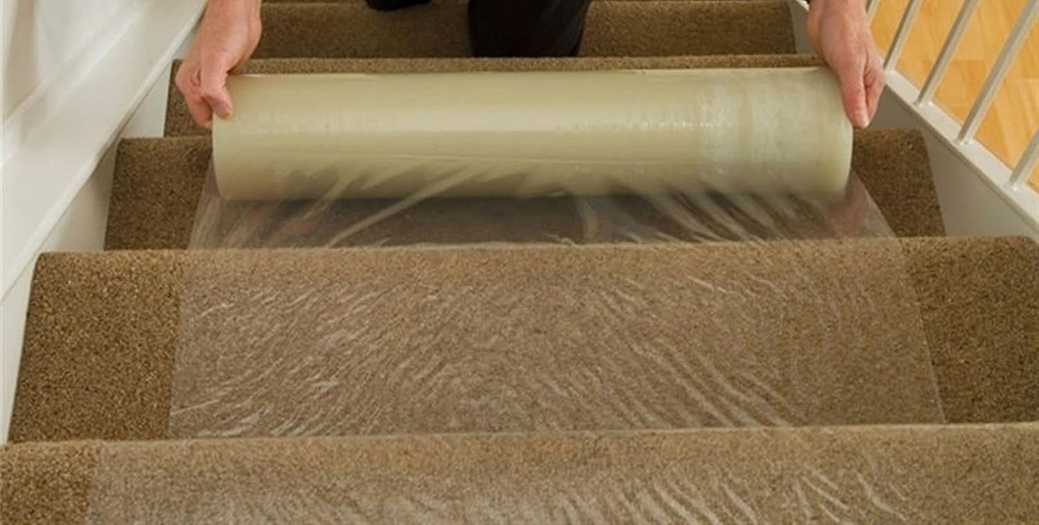 SupaDec Carpet Protector Film 500mm x 25m