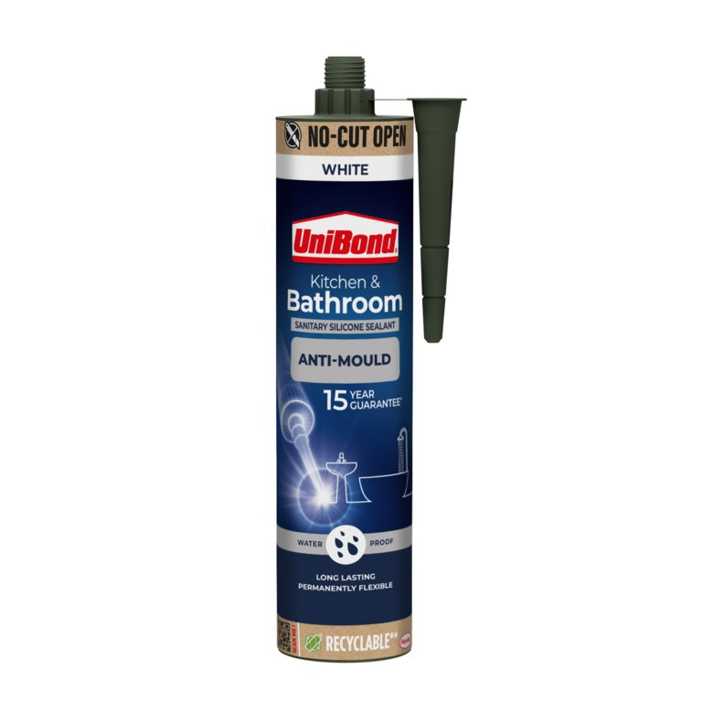 UniBond Anti-Mould Kitchen & Bathroom Sealant 280ml