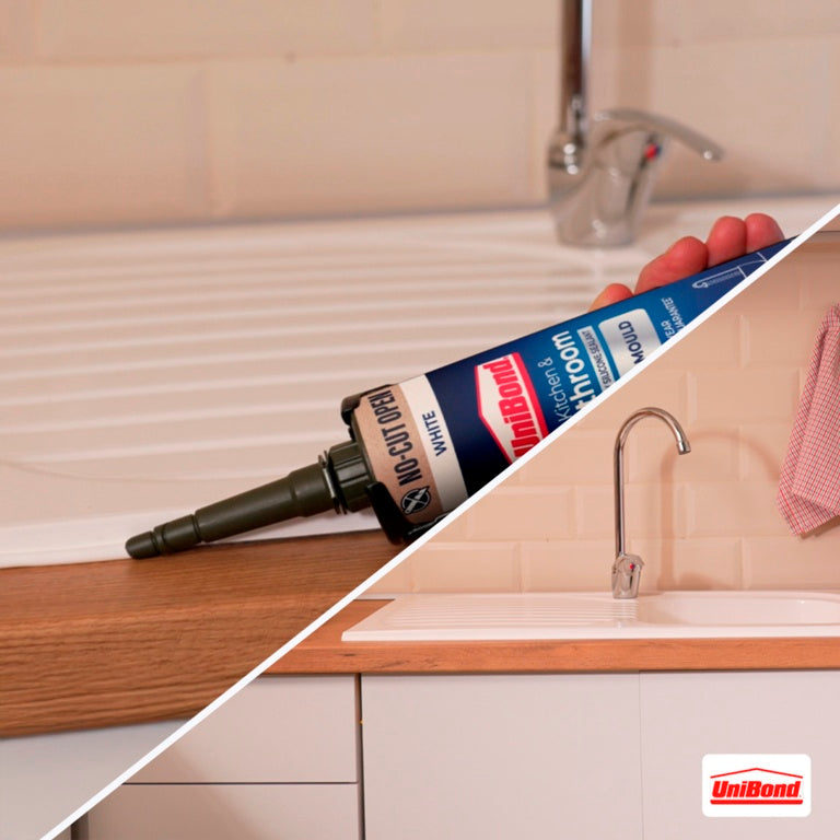 UniBond Anti-Mould Kitchen & Bathroom Sealant 280ml