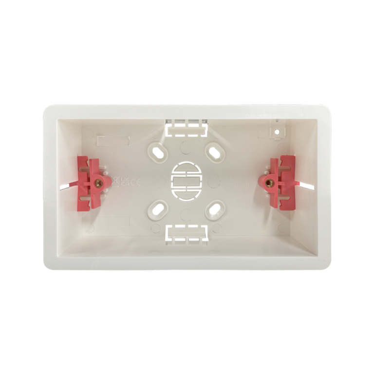 Securlec 2 Gang Dry Lining Box 47mm Deep