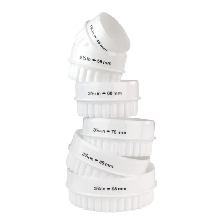 Tala Cutters Plain/Crinkled Reversible 6 Piece