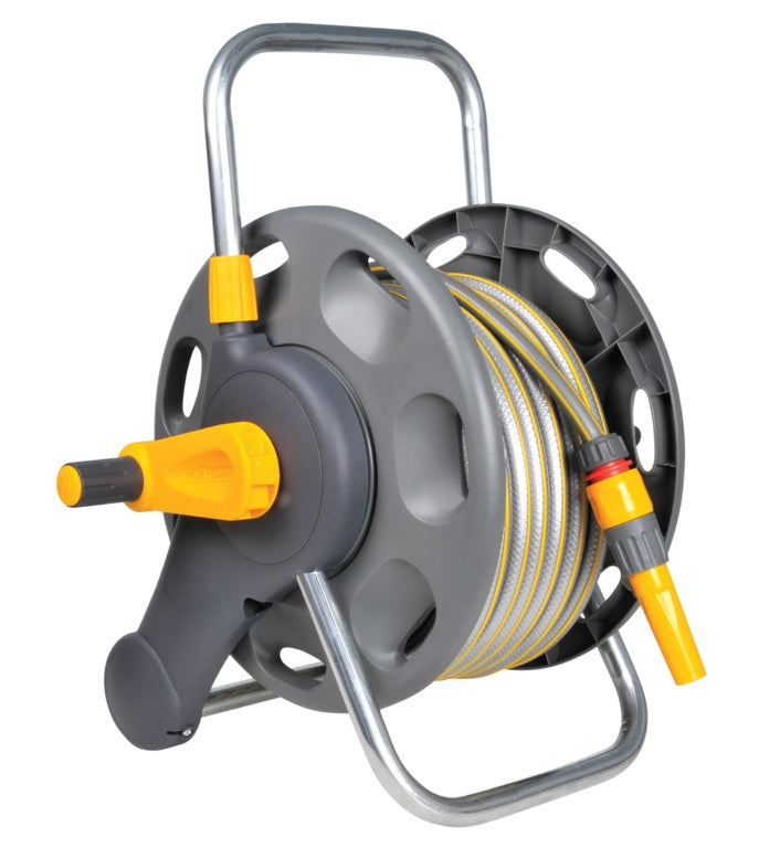 Hozelock 2 In 1 Assembled Reel With 25m Hose