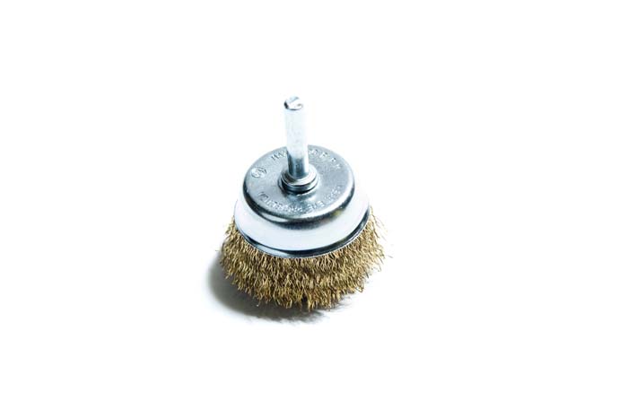 Surfacemaster Brass Wire Cup Brush (X 6mm) 76mm(3")