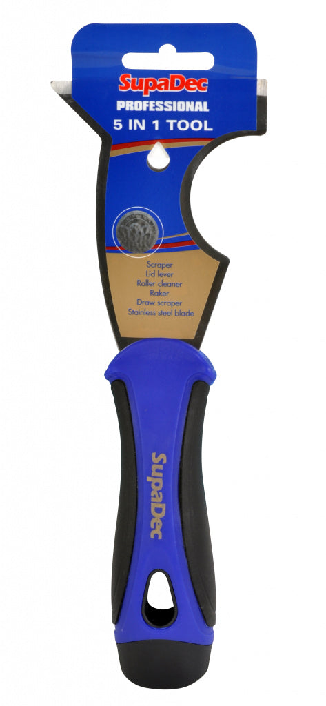 Supa Dec Professional Soft Grip 5 In 1 Tool
