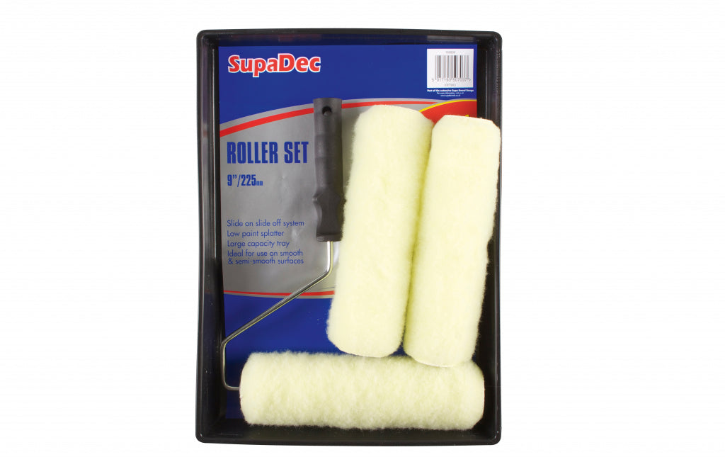 Supa Dec Roller & Tray Kit 3x9"