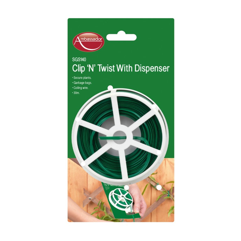 Ambassador Clip "N" Twist With Dispenser 30 Metre