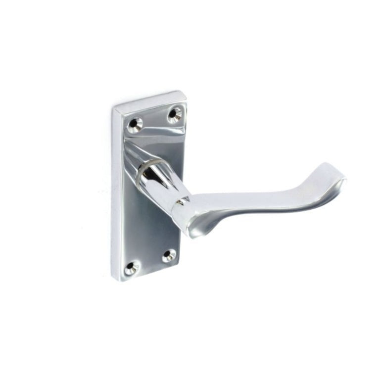 Securit Chrome Scroll Latch Handles (Pair) 105mm