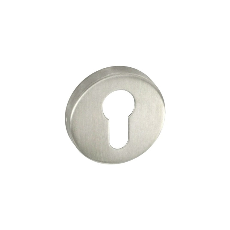 Securit Satin Stainless Steel Euro Profile Escutcheons (2) 50mm