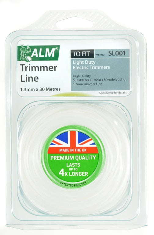 Alm Trimmer Line White 1.3mm X 30m