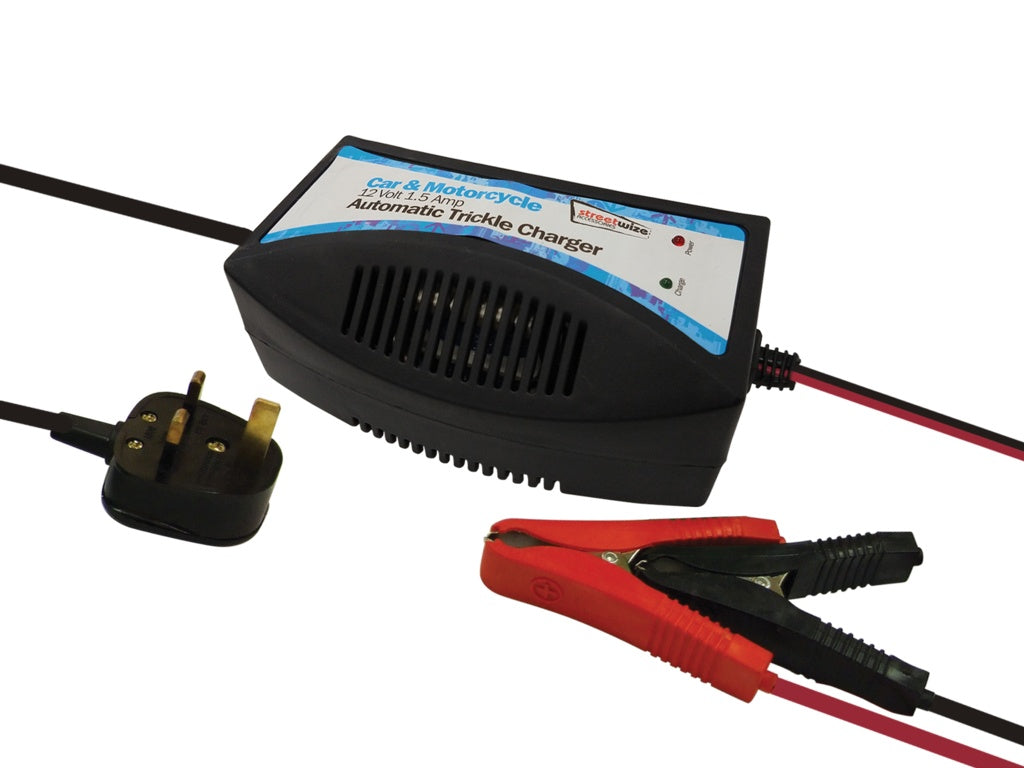 Streetwize Trickle Charger For Car & Motorcycle