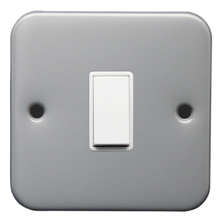 Securlec Metal Clad 1 Gang 2 Way Switch