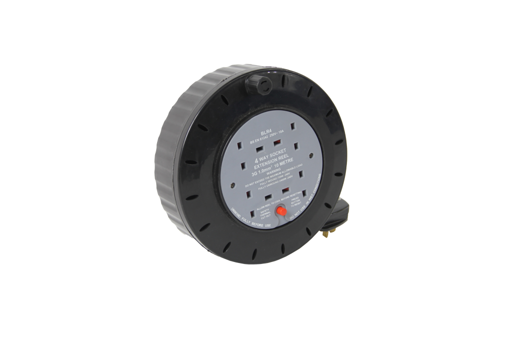 Securlec 4 Gang Extension Reel