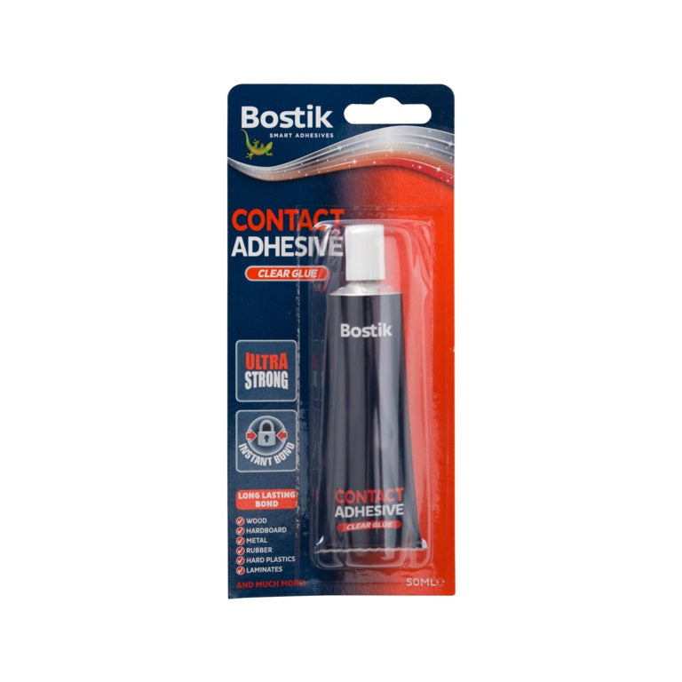 Bostik Contact Extra Strong Adhesive 50ml Blister