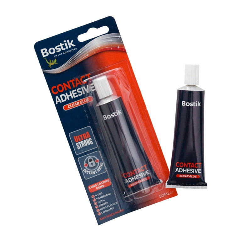 Bostik Contact Extra Strong Adhesive 50ml Blister