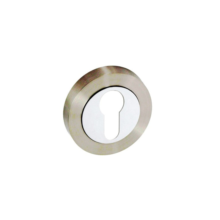 Securit Sn/Cp Euro Escutcheons (2) 50mm