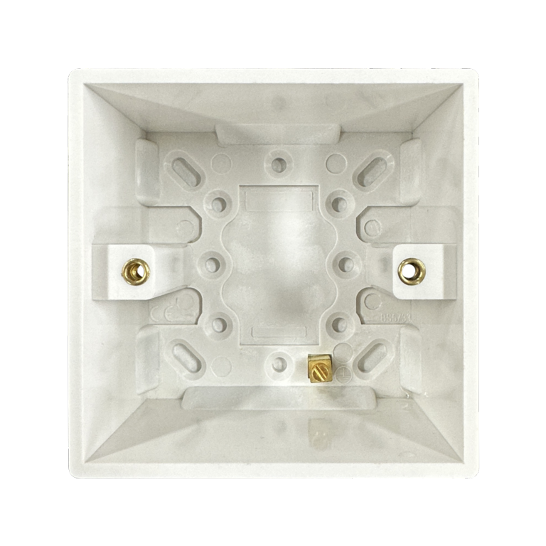 Securlec 1 Gang Pattress Box 47mm