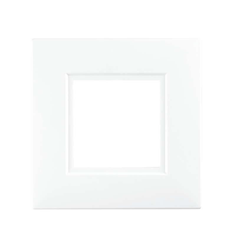 Securlec White Finger Plates for Flush Wall Switches
