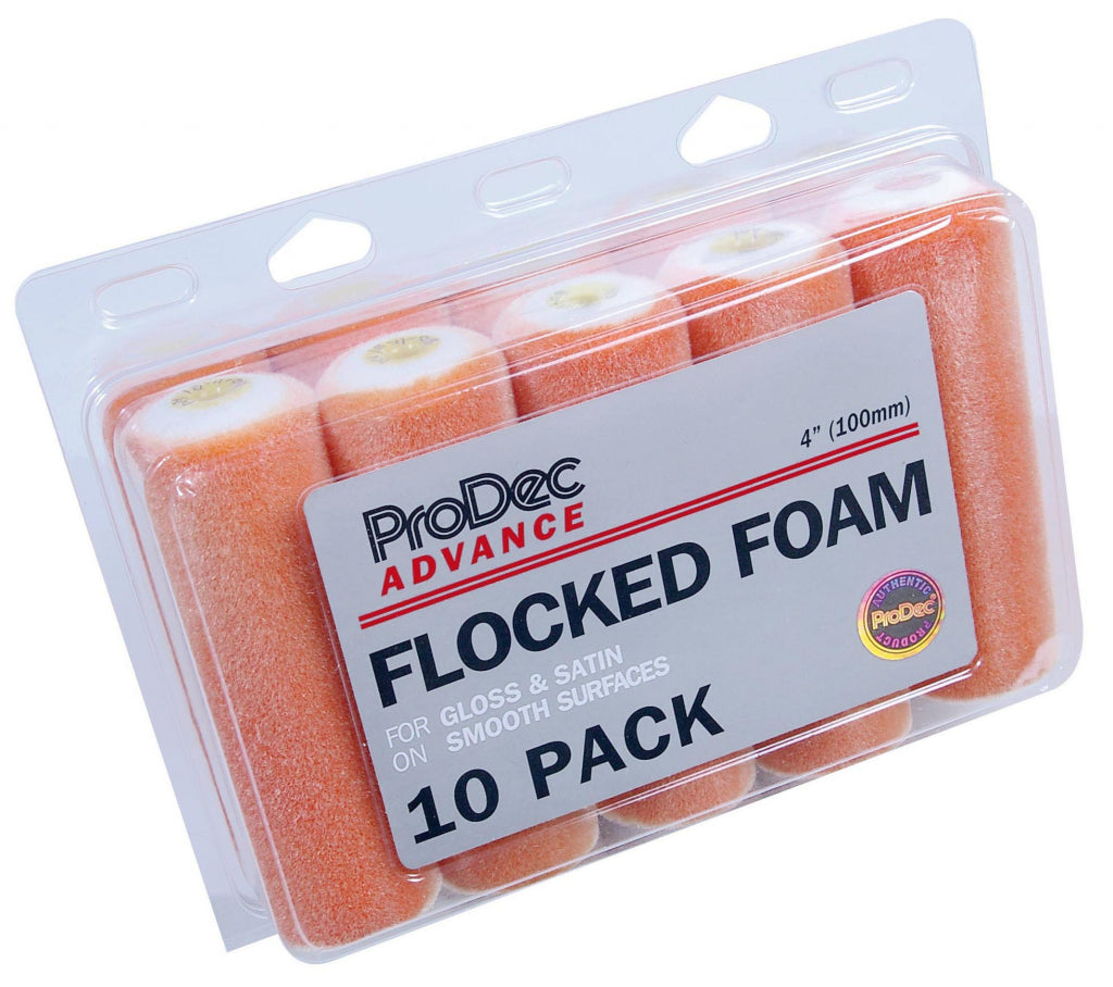 Pro Dec Advance 4" Flock Mini Rollers Pack 10