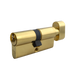 ASEC 5-Pin Euro Key & Turn Cylinder - Nickel Plated