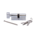 ASEC 5-Pin Euro Key & Turn Cylinder - Nickel Plated