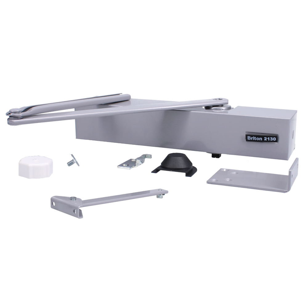 Briton 2130 B.C Size 2-6 Fire Rated Overhead Door Closer With Backcheck
