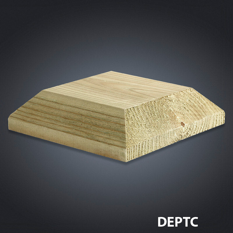Cheshire Mouldings Decking Patrice Cap 110mm