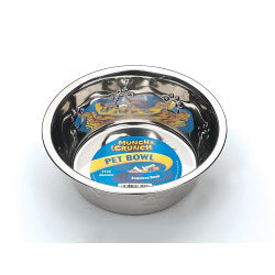 Munch & Crunch Metal Pet Bowl 1.2 L