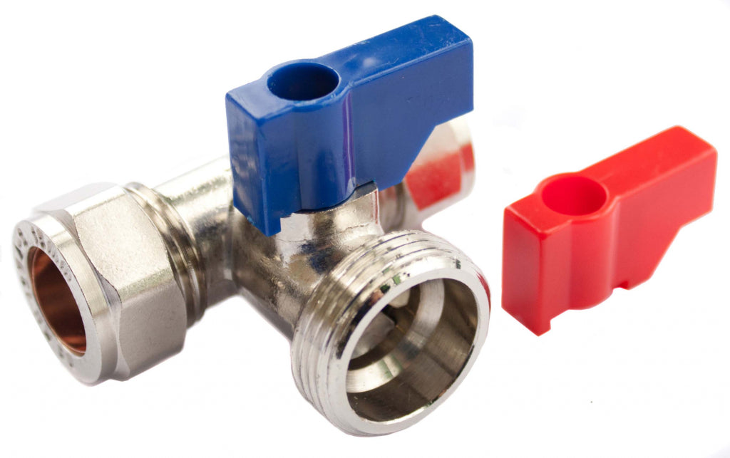 Oracstar Tee Valve (Hot/Cold) 15mm X 15mm X 3/4" Bsp